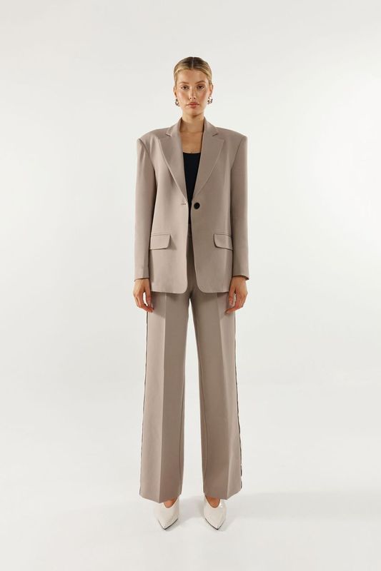 Domenica Blazer - Taupe